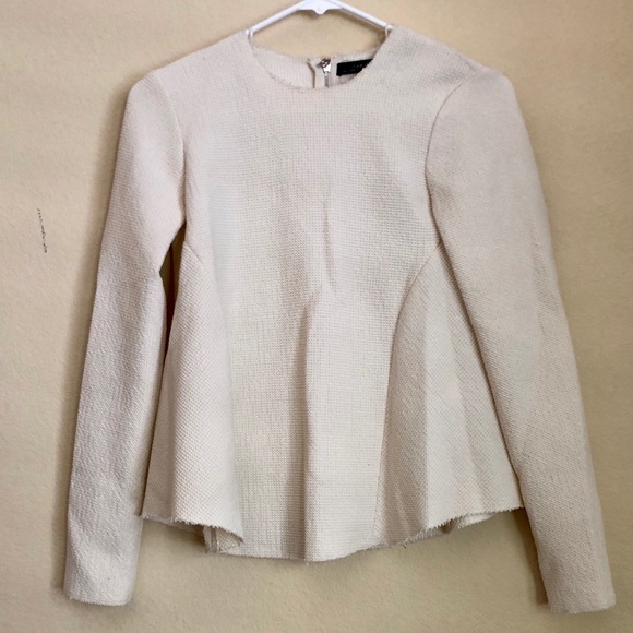 Zara Sweaters - ZARA Frayed Tweed Sweater